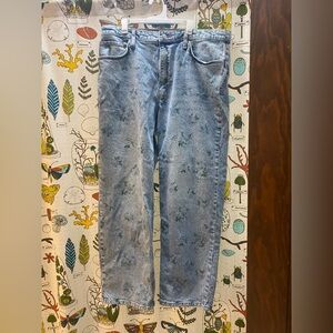 Wild Fable Target Flower Print Jeans